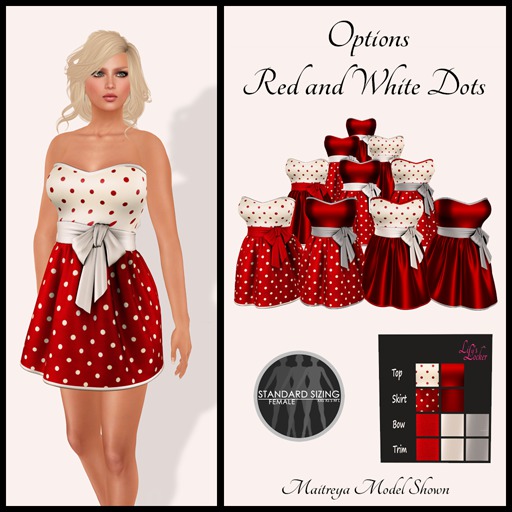 Options - Red and White Dots - DEMO