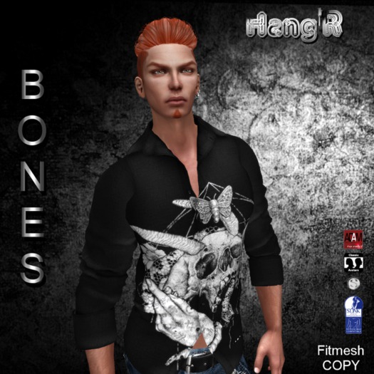 [Hang'R] Black shirts DEMO fitmesh