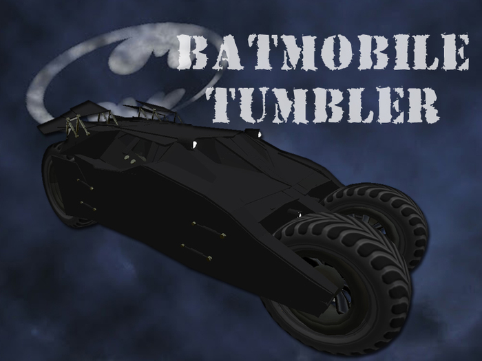 Box Vortex Batmobile Tumbler