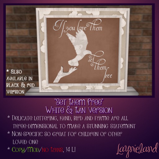 ~LL~ Set Them Free - White/Tan