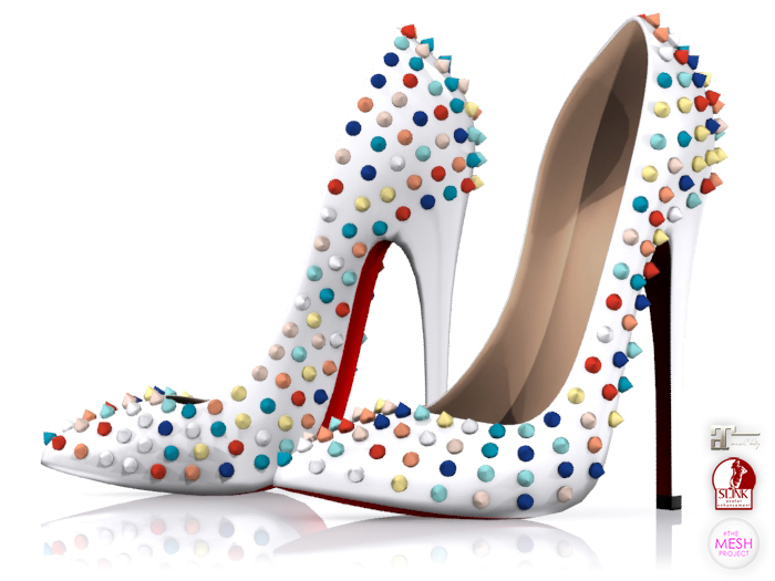 Garbaggio // Studded Pumps - Candy