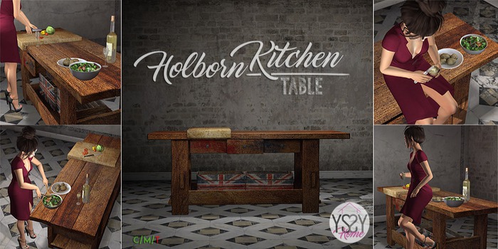 *YS&YS* Holborn Kitchen Table [WEAR ME]