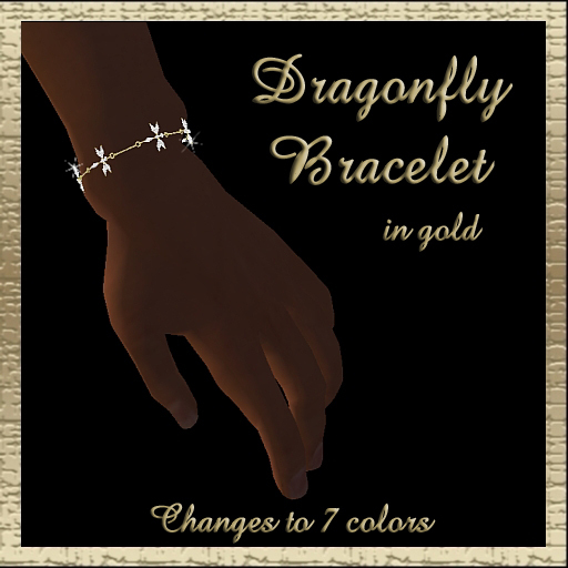 Dex's Dragonfly Bracelets In Silver