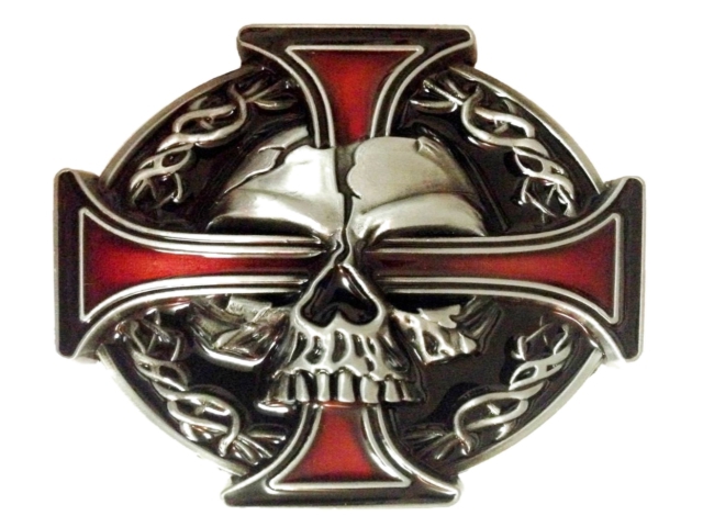 Iron Skull Cross Texture