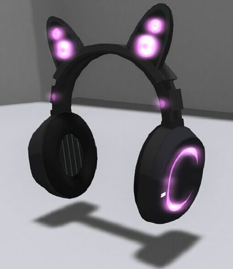 Kitty Headset black-purple