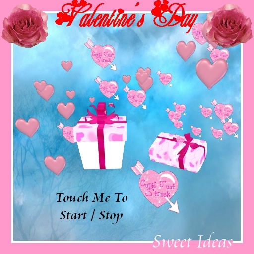 Sweet Ideas * Valentine Gift Box White Set - w/emitter  (Boxed)