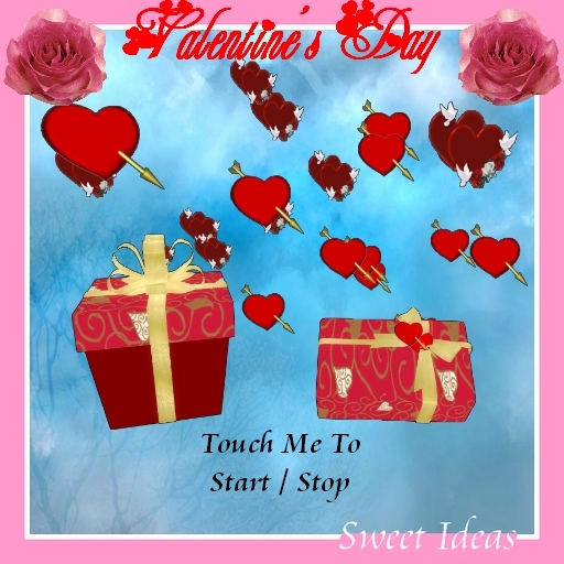Sweet Ideas * Valentine Gift Box Red Set - w/emitter  (Boxed)