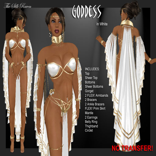 *Solange!* Goddess - WHITE/GOLD