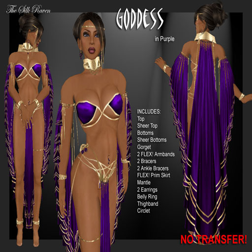 *Solange!* Goddess - PURPLE/GOLD