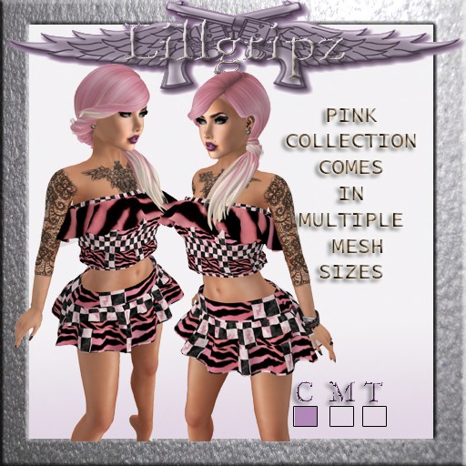 Lillgripz pink collection boxed
