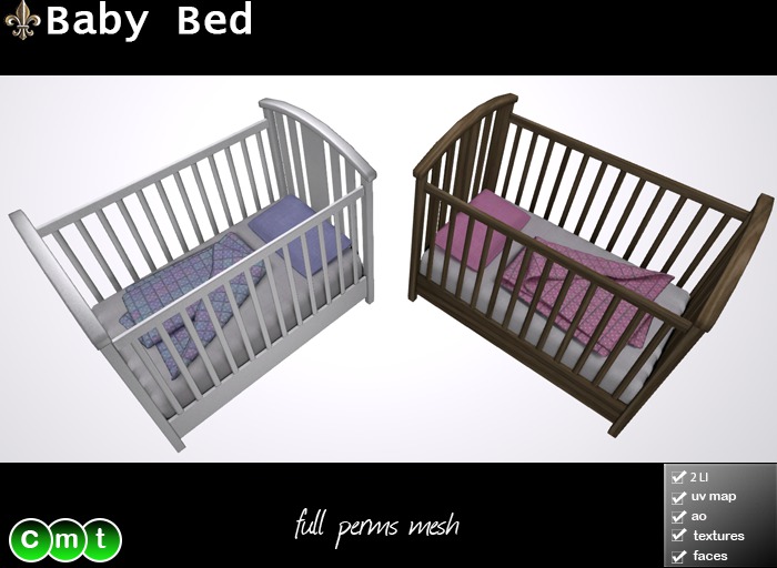 ----- LS Inc. Full Perms Baby Bed -----
