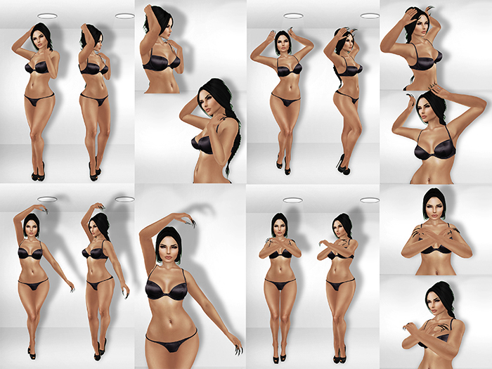 :::L.Pearl:::Poses BOX Arms Poses Bundle 4