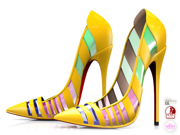 Garbaggio // Band Pumps - Yellow