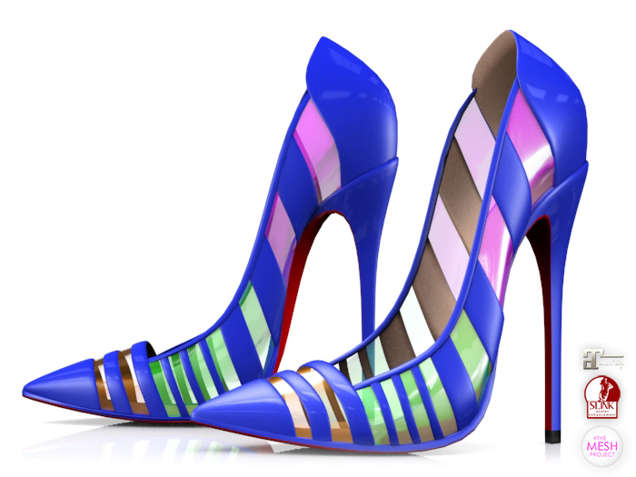 Garbaggio // Band Pumps - Blue