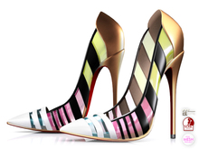Garbaggio // Band Pumps - Rose Gold