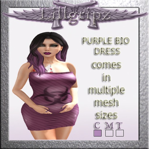 LILLGRIPZ PURPLE BIO DRESS 