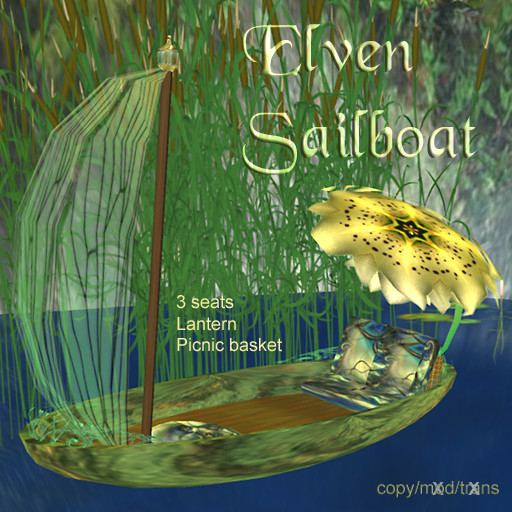 Elven Sailboat (boxed)