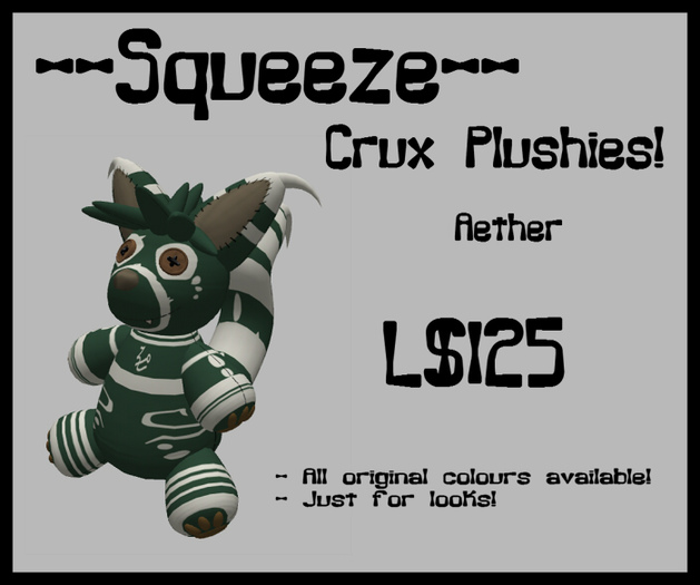 --Squeeze-- Crux Plush (Aether)