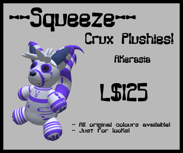 --Squeeze-- Crux Plush (Akerasia)
