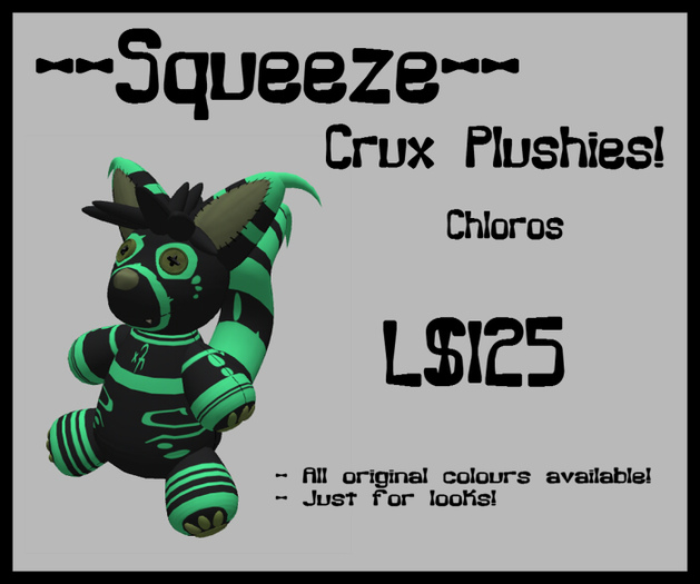 --Squeeze-- Crux Plush (Chloros)