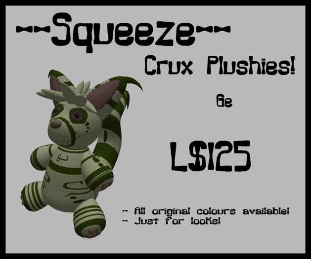 --Squeeze-- Crux Plush (Ge)