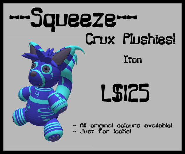 --Squeeze-- Crux Plush (Iton)