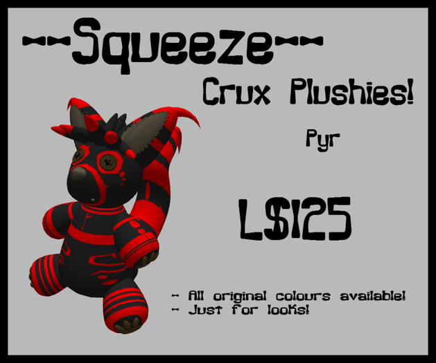--Squeeze-- Crux Plush (Pyr)