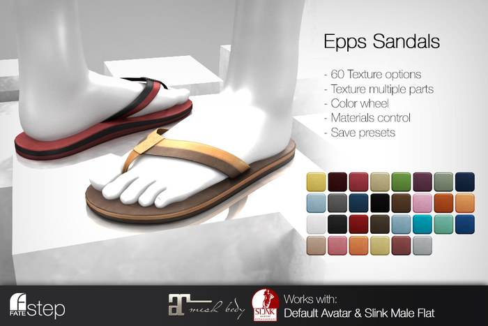 FATEstep - Epps Sandals (Unisex) DEMO