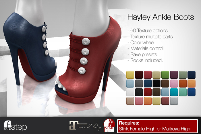 FATEstep - Hayley Ankle Boots DEMO