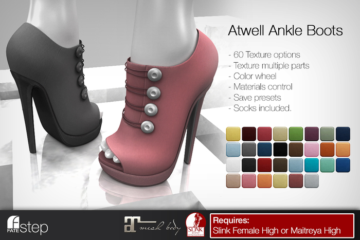 FATEstep - Atwell Ankle Boots DEMO