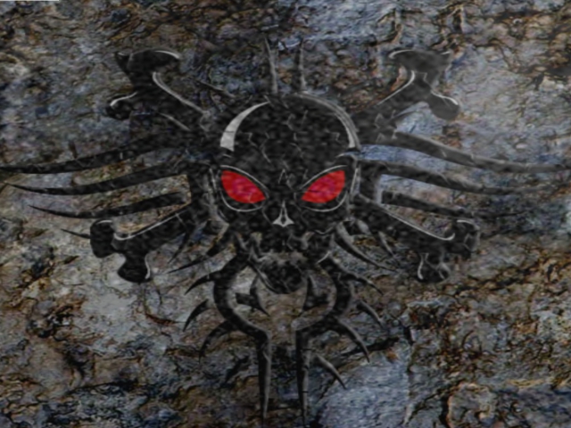 Tribal Skull & Bones Texture