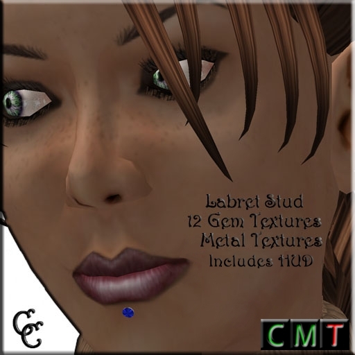 CC - Pierced Labret (w/ HUD)