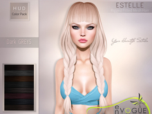 enVOGUE - HAIR Estelle - Dark Greys