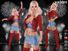 Vaxer :: Boston FitMesh Outfit (Maitreya Lara, Slink Physique / Hourglass and Classic Avatars)