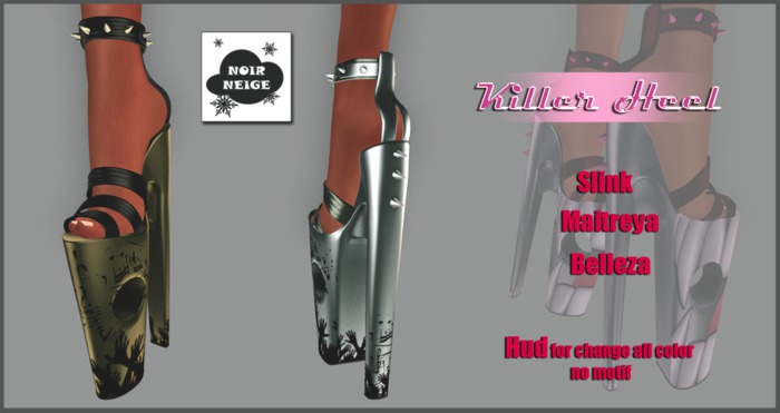 >Noir Neige< Killer heel Party