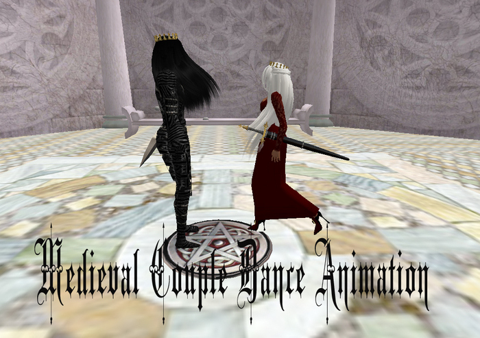 Medieval Dance animated Poseballs