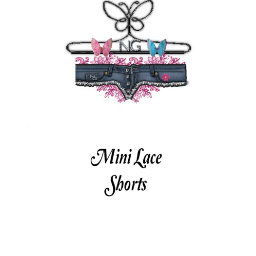 NG. Mini Lace Shorts Pink