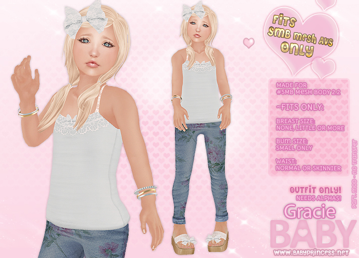 :*BABY*: SMB Gracie - Pale Blue
