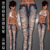Together Inc. slashed jeans