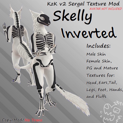 ~ONN~ KZK v2 Sergal Mod - Skelly Inverted