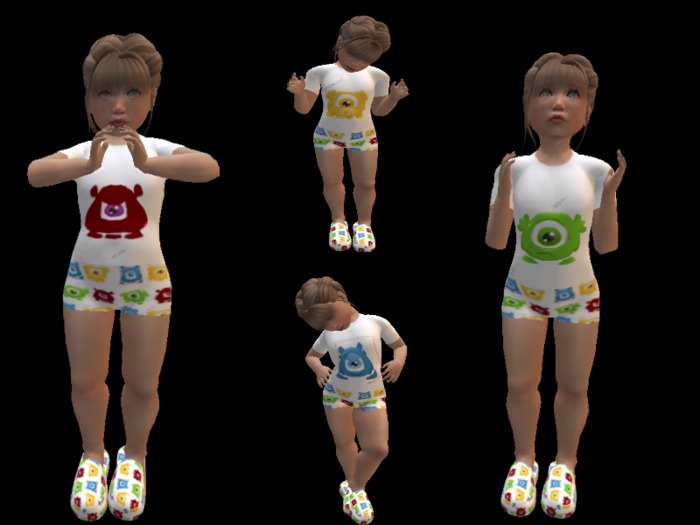nd/md alien pjs short