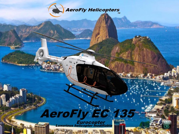 Box AeroFly EC-135 Eurocopter
