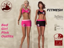 (Eva's Temptation)Bad Girls Pink Black