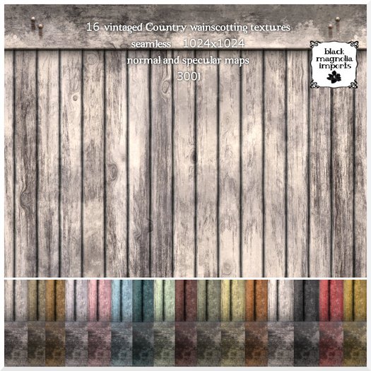 **BMI** Vintaged Country Wainscotting BOXED