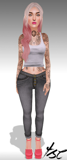 [TSC] Proto Jeans - Grey Wash