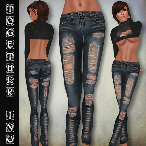 Together Inc. Destroyed Jeans