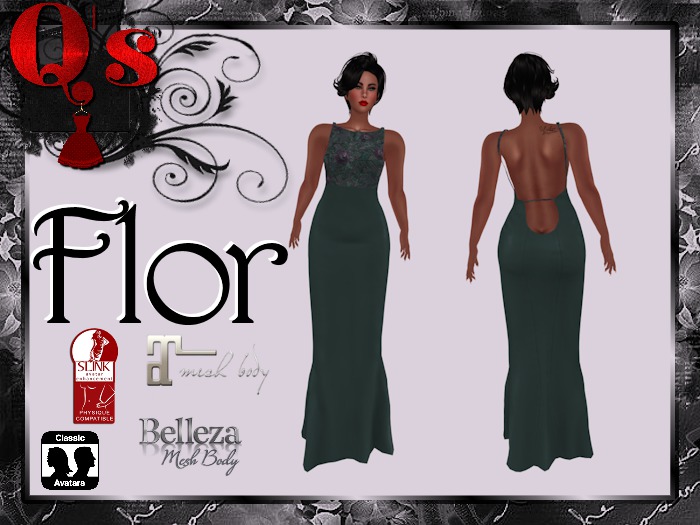 Q's Flor Teal