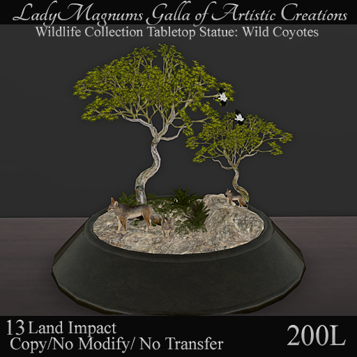 LadyMs Wildlife Collection: Wild Coyotes  13li