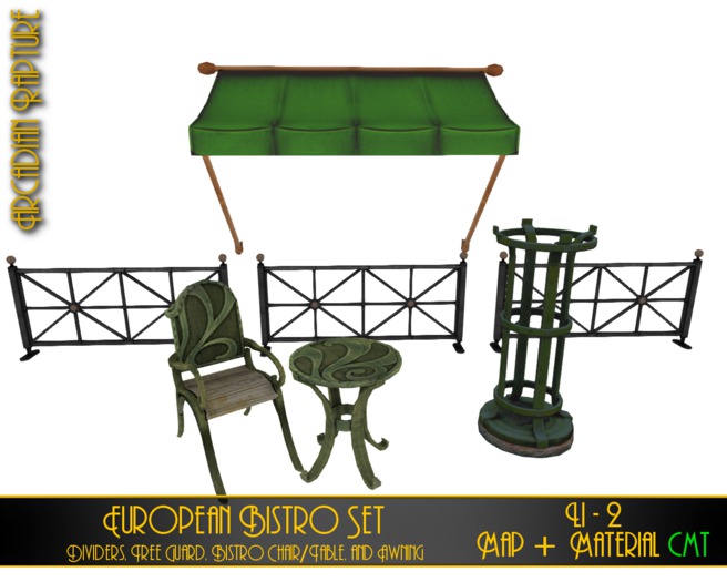 AR Bistro Set