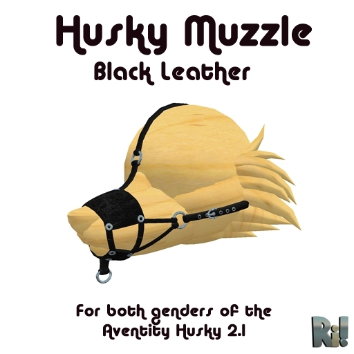 *~Ri!~* Leather Husky Muzzle